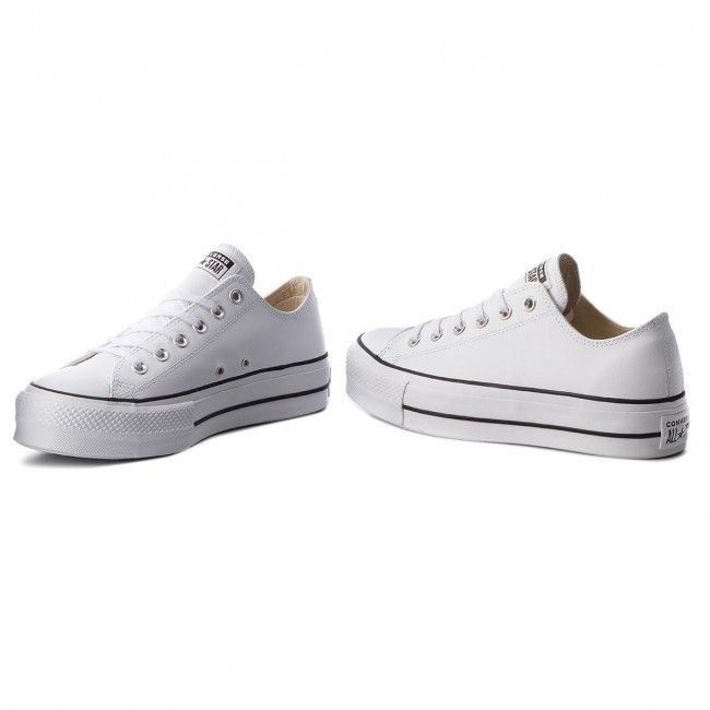 Scarpe da ginnastica CONVERSE - Ctas Lift Clean Ox 561680C White/Black/White