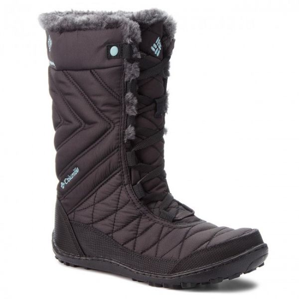 Stivali da neve COLUMBIA - Youth Minx Mid III Wp Omni-Heat BY5949 Black/Iceberg 010 Stivali da neve COLUMBIA - Youth Minx Mid III Wp Omni-Heat BY5949 Black/Iceberg 010