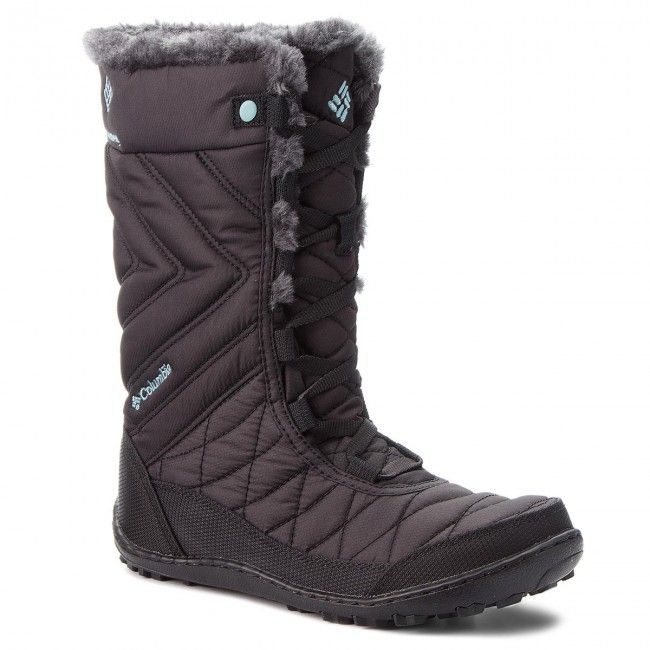 Stivali da neve COLUMBIA - Youth Minx Mid III Wp Omni-Heat BY5949 Black/Iceberg 010