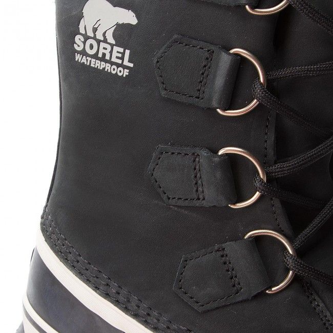 Stivali da neve SOREL - Caribou NL1005 Black/Stone 011