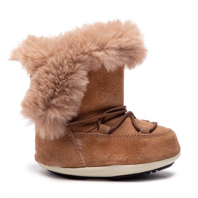 Stivali da neve Moon Boot - Crib Suede 34010300001 Whiskey