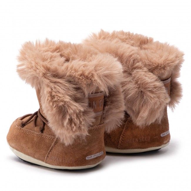 Stivali da neve Moon Boot - Crib Suede 34010300001 Whiskey