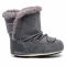 Stivali da neve Moon Boot - Crib Suede 34010300002 Dark Gray