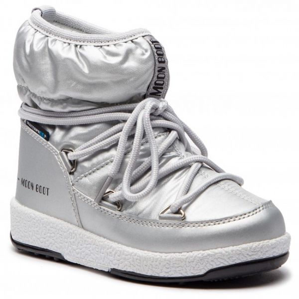 Stivali da neve Moon Boot - Jr Girl Low 34051800002 Silver Met. Stivali da neve Moon Boot - Jr Girl Low 34051800002 Silver Met.