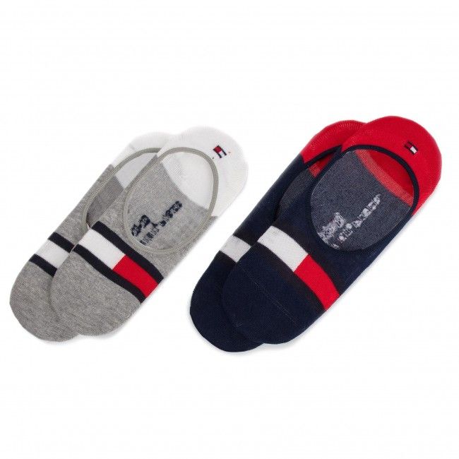 Set di 2 paia di pedulini da bambini TOMMY HILFIGER - 394001001 Tommy Original 085