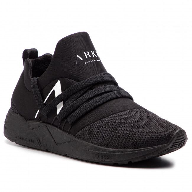 Sneakers ARKK COPENHAGEN - Raven Mesh S-E15 IL1403-0099-W All Black/White