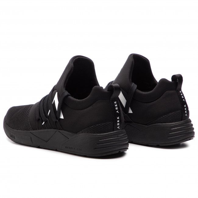 Sneakers ARKK COPENHAGEN - Raven Mesh S-E15 IL1403-0099-W All Black/White