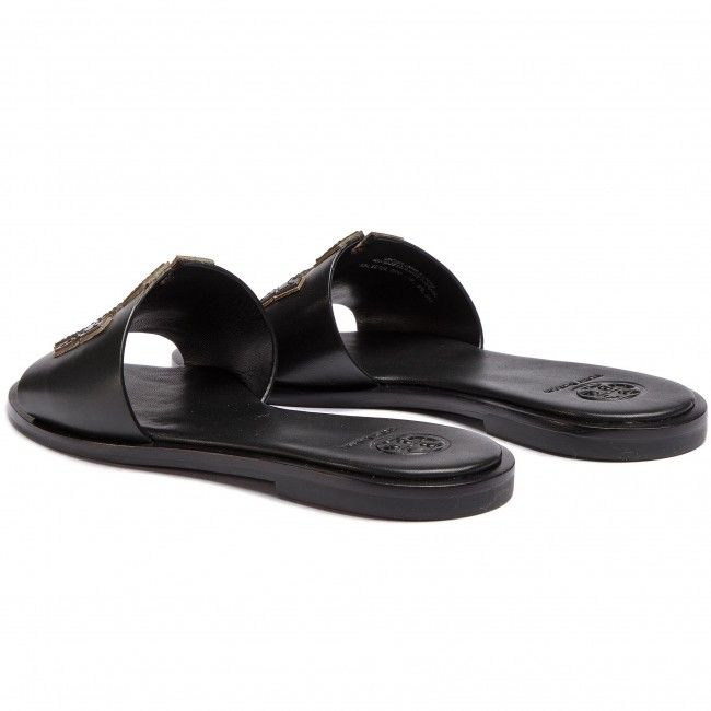 Ciabatte TORY BURCH - Ines Slide 50109 Perfect Black/Silver 043