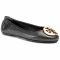 Ballerine TORY BURCH - Minnie Travel Ballet With Metal Logo 50393 Perfect Black/Gold 013