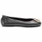 Ballerine TORY BURCH - Minnie Travel Ballet With Metal Logo 50393 Perfect Black/Gold 013