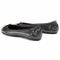 Ballerine TORY BURCH - Minnie Travel Ballet With Metal Logo 50393 Perfect Black/Gold 013