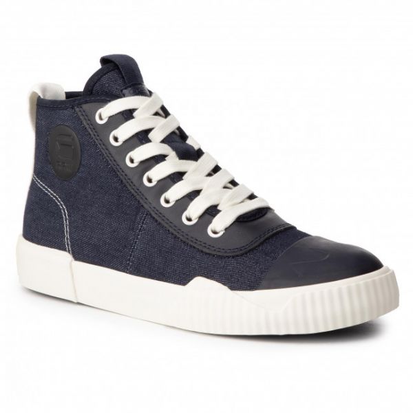 Scarpe da ginnastica G-STAR RAW - Rackam Parta Denim Mid D12450-8936-6486 Dk Saru Blue Scarpe da ginnastica G-STAR RAW - Rackam Parta Denim Mid D12450-8936-6486 Dk Saru Blue