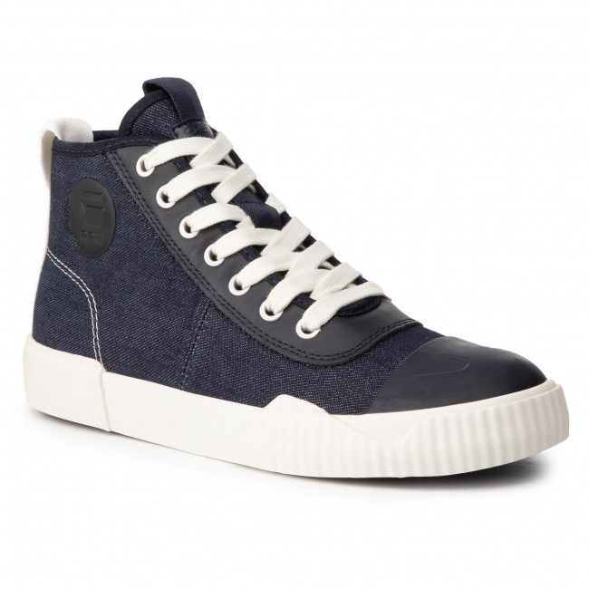 Scarpe da ginnastica G-STAR RAW - Rackam Parta Denim Mid D12450-8936-6486 Dk Saru Blue