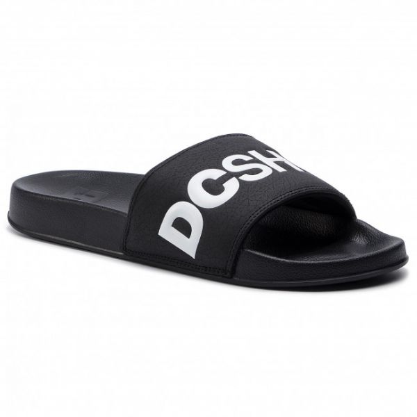 Ciabatte DC - DC Slide ADYL100043 Black/White (BKW) Ciabatte DC - DC Slide ADYL100043 Black/White (BKW)