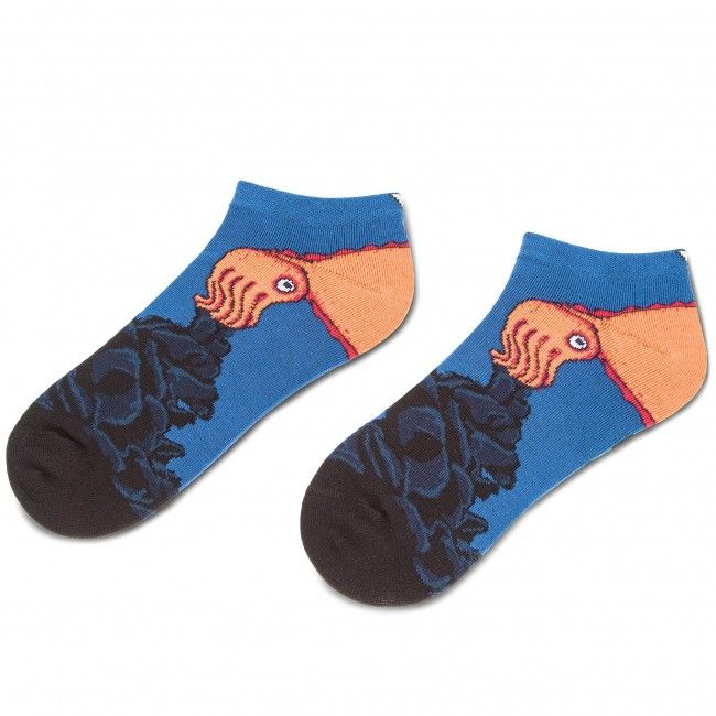 Calzini corti unisex Cup of Sox - Inky The Cattlefish Blu scuro