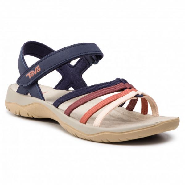 Sandali TEVA - Elzada Sandal Web 1101112 Blu scuro Multicolore