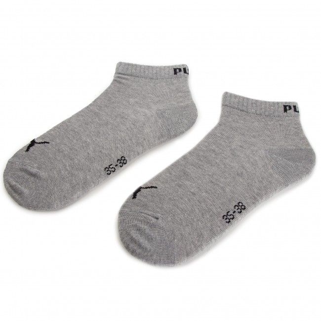 Set di 3 paia di calzini corti unisex PUMA - 906978 Grey/White/Black 21