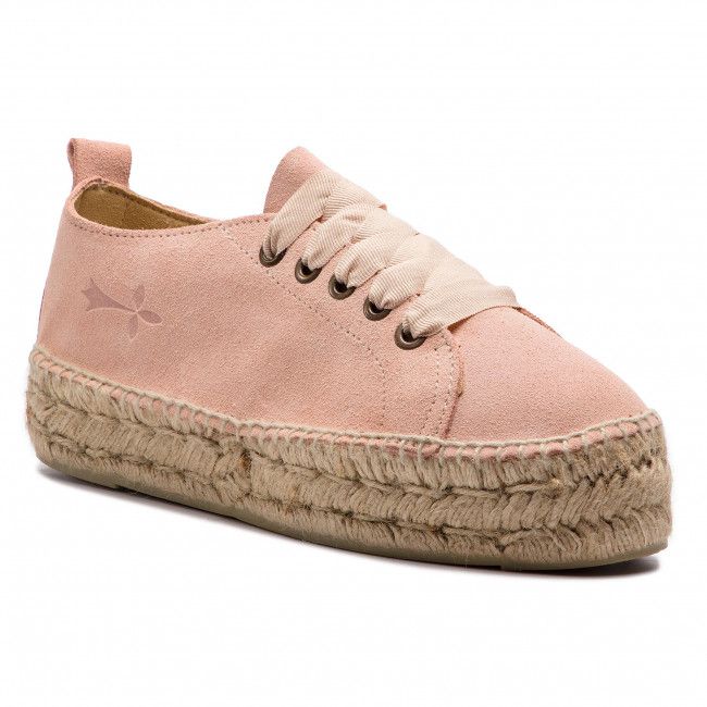 Espadrillas MANEBI - Sneakers D W 1.4 E0 Pastel Rose Suede