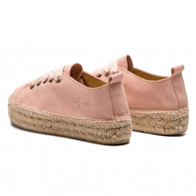 Espadrillas MANEBI - Sneakers D W 1.4 E0 Pastel Rose Suede