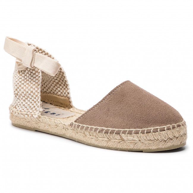 Espadrillas MANEBI - Flat Valenciana K 1.9 P0 Coco Brown Suede