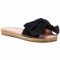 Espadrillas MANEBI - Sandals With Bow K 1.0 J0 Black Suede
