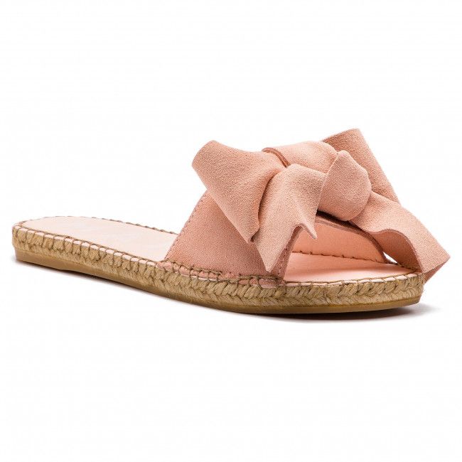 Espadrillas MANEBI - Sandals With Bow W 1.4 J0 Pastel Rose Suede