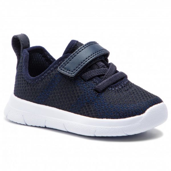 Sneakers Clarks - Ath Flux T 261412696 Navy Sneakers Clarks - Ath Flux T 261412696 Navy