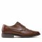 Scarpe basse CLARKS - Becken Cap 261231387 Tan Leather