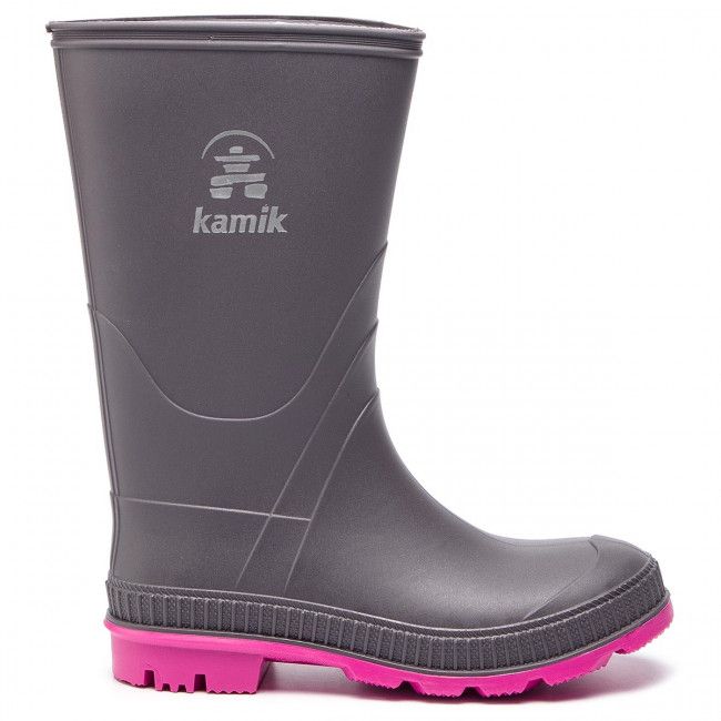 Wellington Kamik - Stomp EK4149 Chercoal Magenta