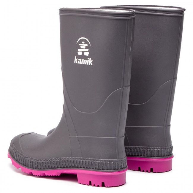 Wellington Kamik - Stomp EK4149 Chercoal Magenta