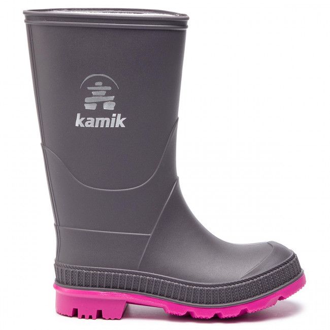 Wellington Kamik - Stomp EK6149 Chercoal Magenta