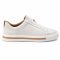 Sneakers CLARKS - Un Maui Lace 261401684 White Leather