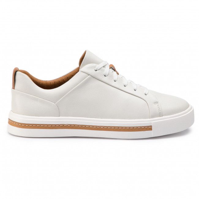 Sneakers CLARKS - Un Maui Lace 261401684 White Leather