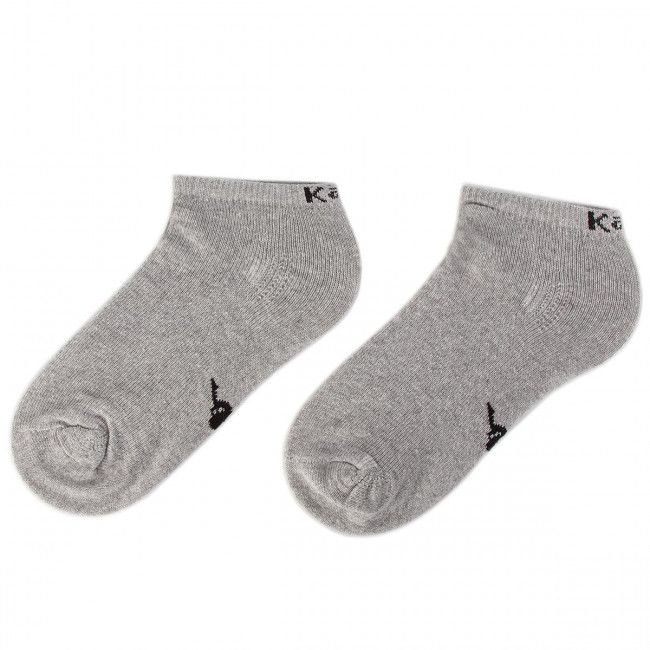 Set di 3 paia di calzini corti unisex Kappa - 704275 Grey Melang 19N