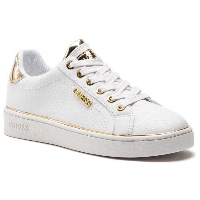Sneakers GUESS - Beckie/Active Lady/Leather Lik FL5BEK FAL12 WHITE