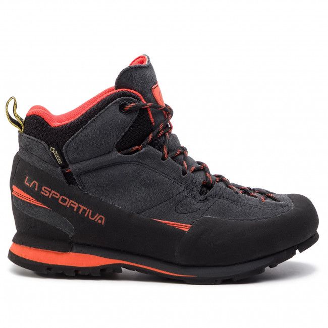 Scarpe da trekking LA SPORTIVA - Boulder X Mid 17E900304 GORE-TEX Carbon/Flame