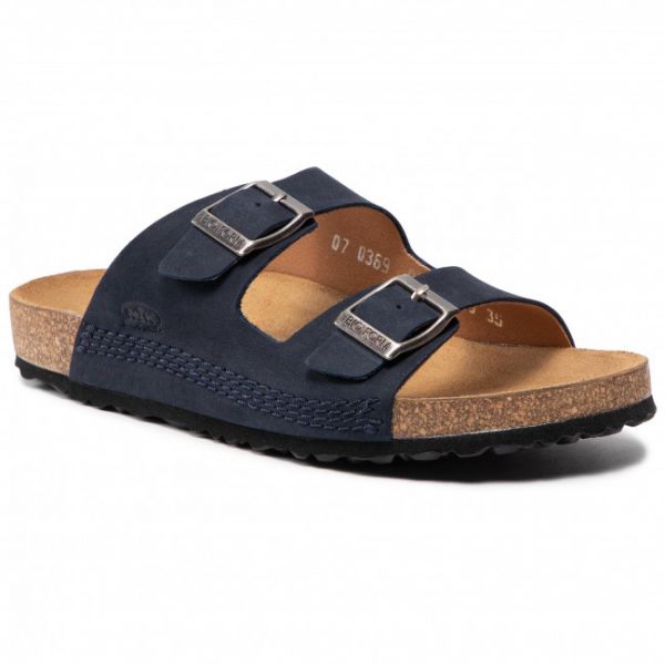 Ciabatte Nik - 07-0369-02-7-09-03 Blu scuro