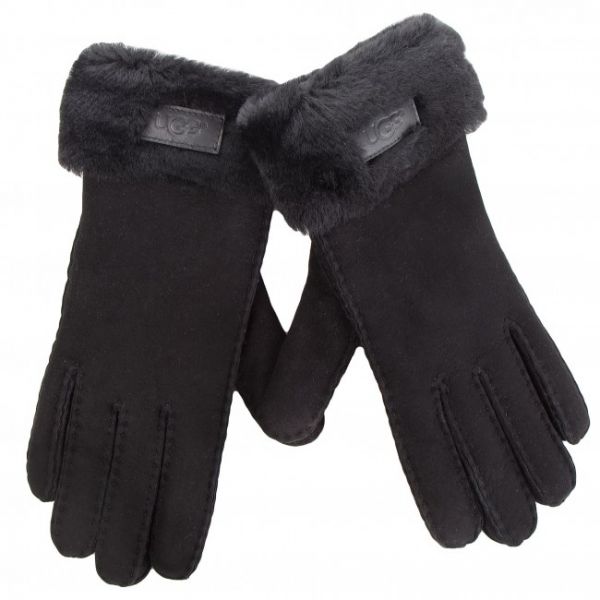 Guanti da donna Ugg - W Turn Cuff Glove 17369 Black Guanti da donna Ugg - W Turn Cuff Glove 17369 Black