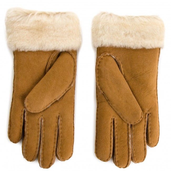 Guanti da donna UGG - W Turn Cuff Glove 17369 Chestnut