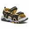 Sandali KangaRoos - K-Logan 18338 000 5028 S Jet Black/Sun Yellow