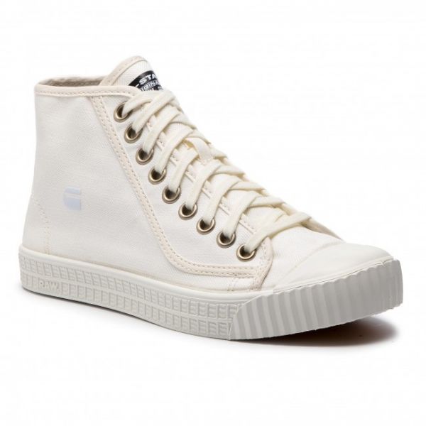 Scarpe da ginnastica G-STAR RAW - Rovulc Hb Mid D07670-8715-110 White Scarpe da ginnastica G-STAR RAW - Rovulc Hb Mid D07670-8715-110 White