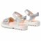Sandali GEOX - J S.Coralie G. A J926EA 0EWNF C1007 S Silver