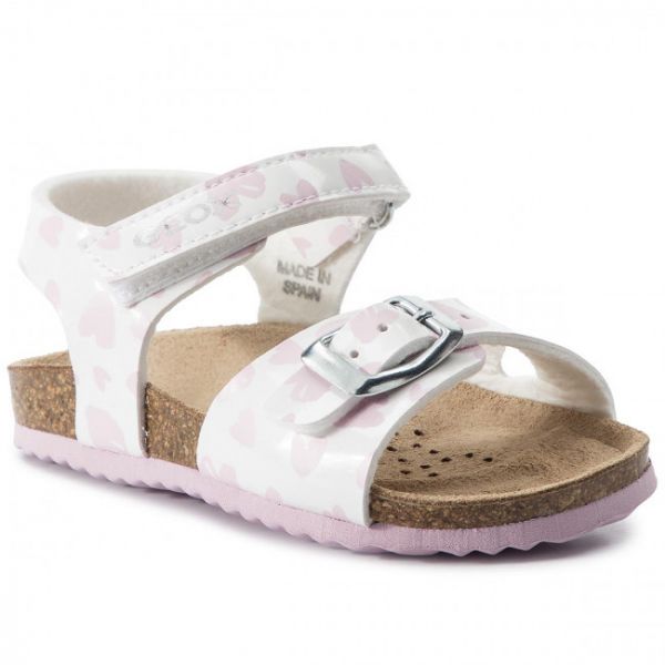 Sandali Geox - B Sand.Chalki G. A B922RA 000HH C0406 M White/Pink Sandali Geox - B Sand.Chalki G. A B922RA 000HH C0406 M White/Pink