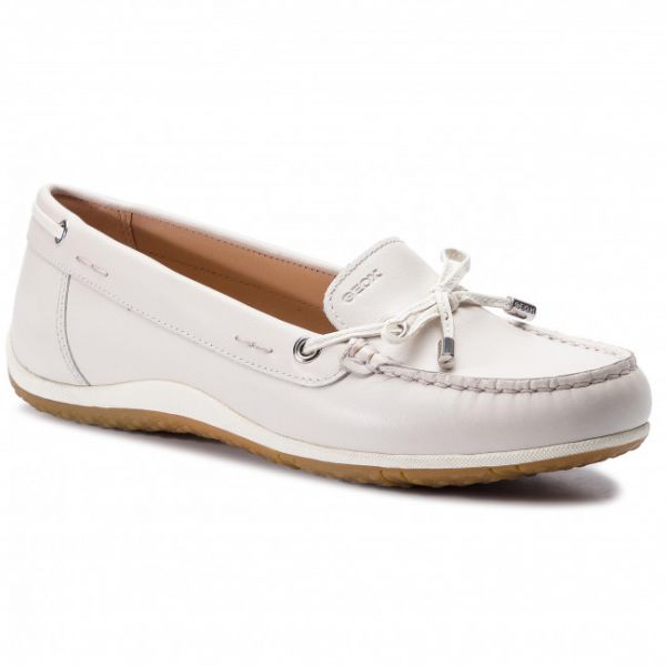 Mocassini GEOX - D Vega Moc B D92DNB 043BC C1002 Off White Mocassini GEOX - D Vega Moc B D92DNB 043BC C1002 Off White