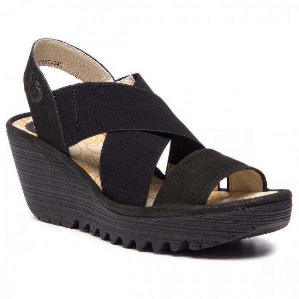 Sandali FLY LONDON - Yajifly P500888000 Black Sandali FLY LONDON - Yajifly P500888000 Black