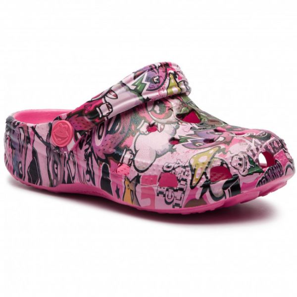 Ciabatte COQUI - Big Frog Printed 8114-223-4200 New Rouge Ciabatte COQUI - Big Frog Printed 8114-223-4200 New Rouge