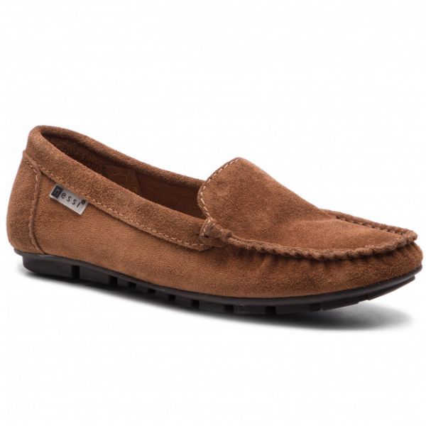Mocassini NESSI - 17130 Camel W Mocassini NESSI - 17130 Camel W