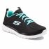 Scarpe Skechers - Get Connected 12615/BKTQ Black/Turquoise