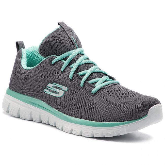 Scarpe SKECHERS - Get Connected 12615/CCGR Charcoal/Green