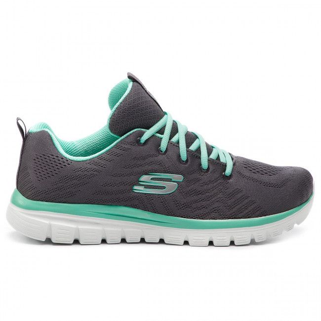 Scarpe SKECHERS - Get Connected 12615/CCGR Charcoal/Green